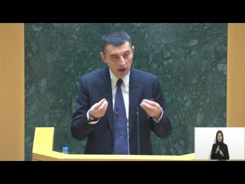 მთავრობისათვის ნდობის გამოცხადების საკითხის განხილვა ფრაქცია „ქართული ოცნების“ სხდომაზე